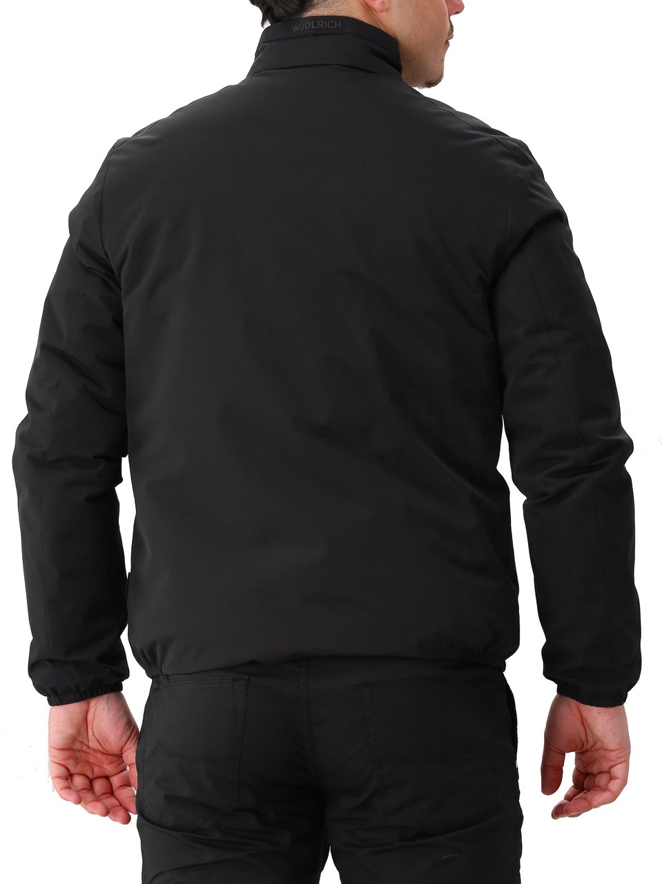 Woolrich Woolrich Jas Zwart Two Layer Bomber Zwart