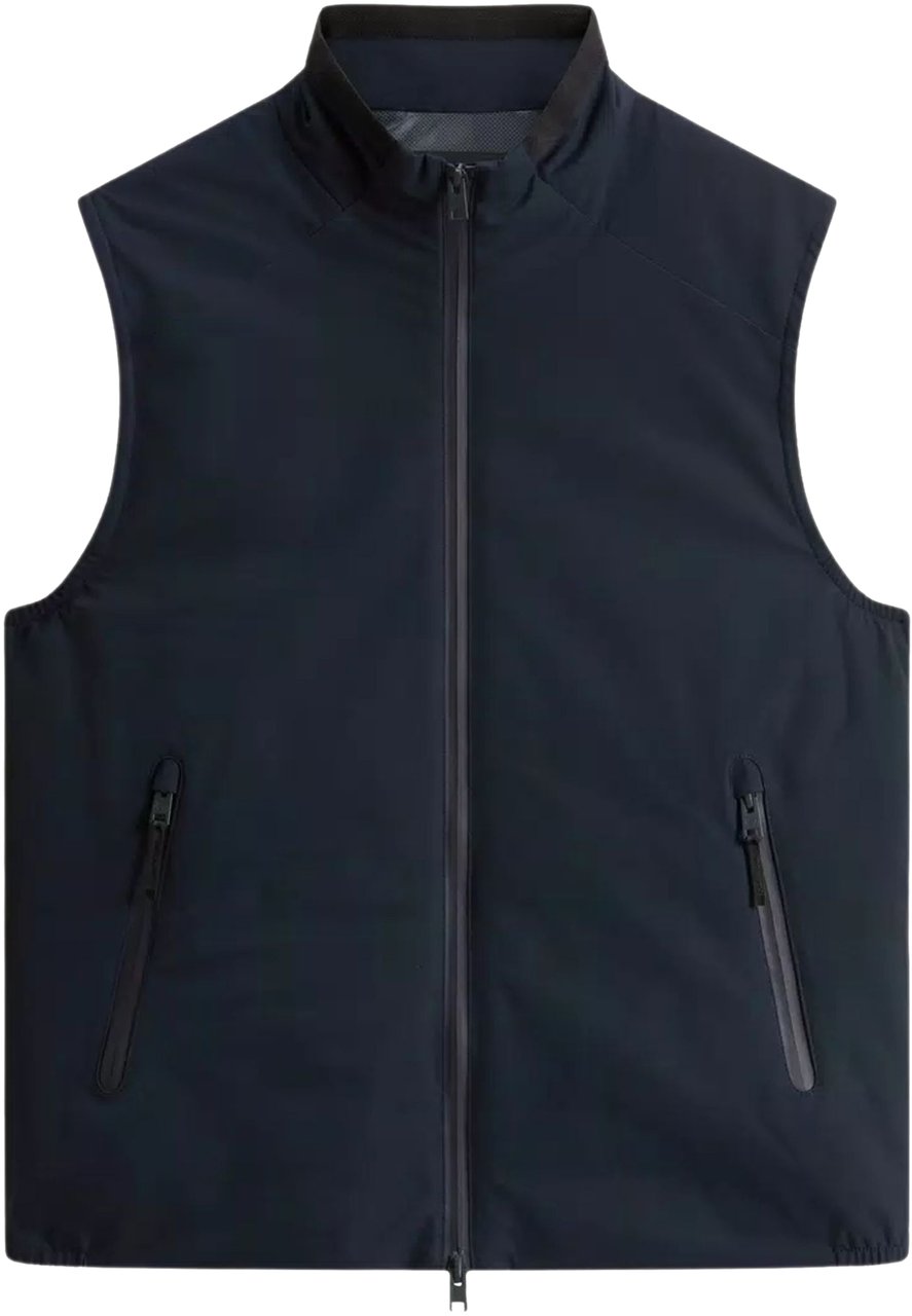 Woolrich Woolrich Sailing Two Layers Vest Bodywarmers Blauw Ut4018 Blauw