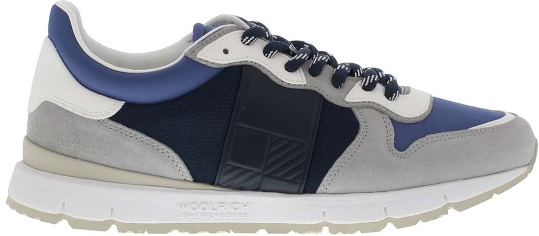 Woolrich Jogger Sneakers Blauw/Wit Wit