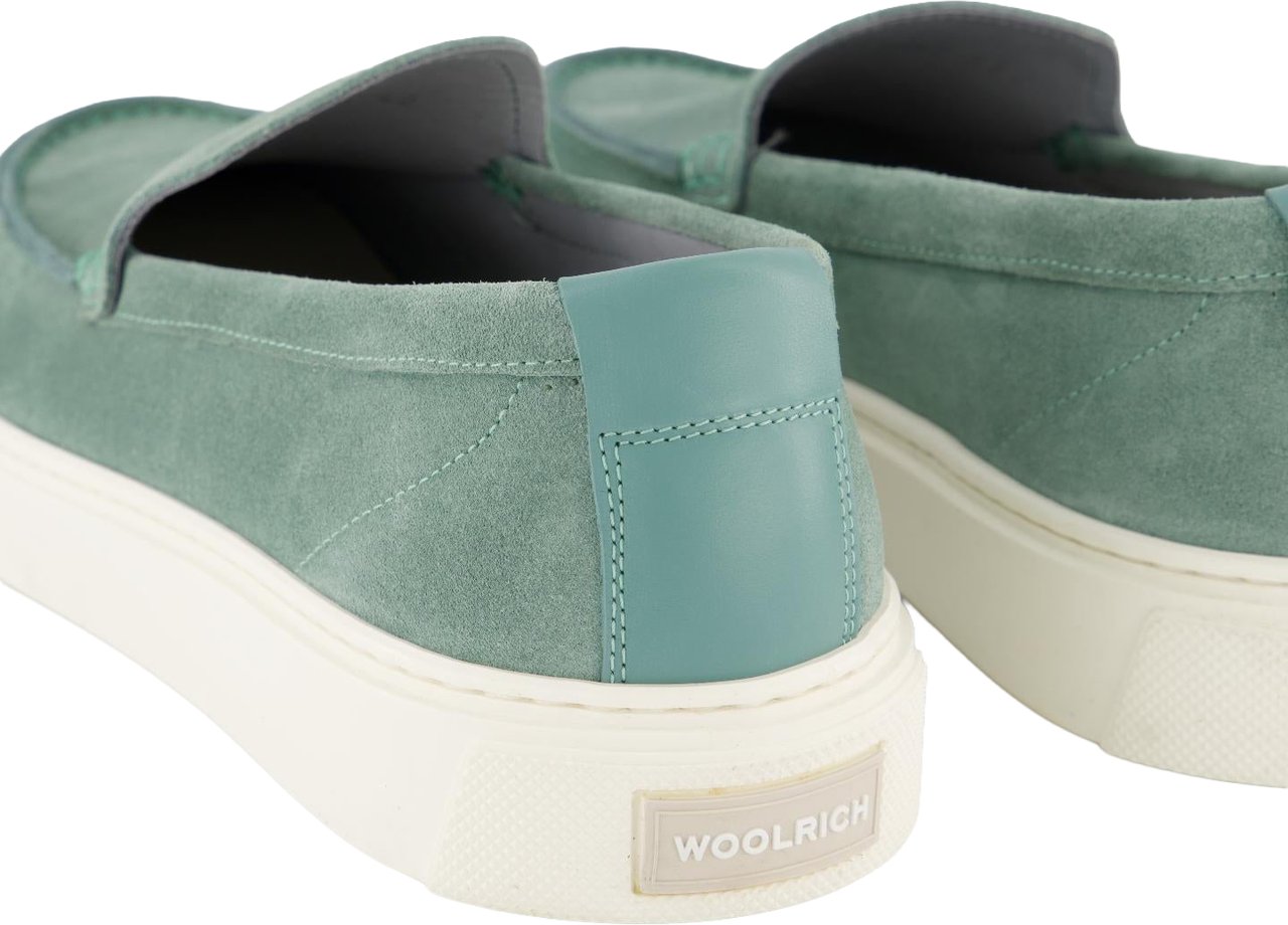 Woolrich Heren Boat Slip On Loafer Groen Groen