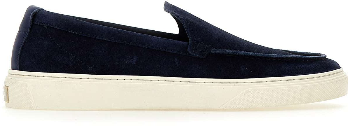 Woolrich Flat Shoes Blue Blauw