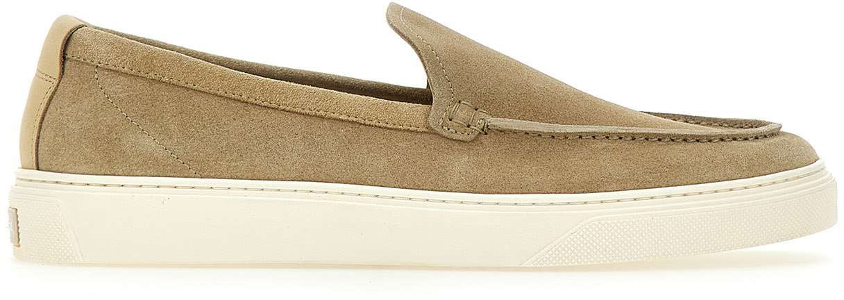 Woolrich Slip On Loafer Camoscio Beige Beige