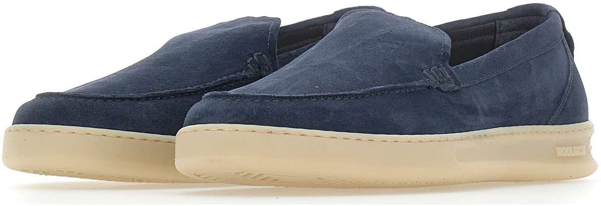 Woolrich Flat Shoes Blue Navy