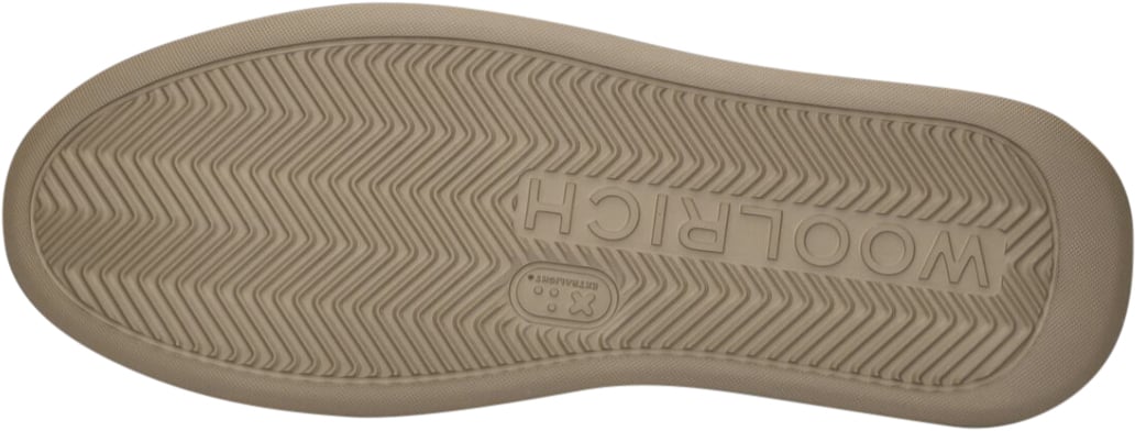 Woolrich Arrow Court Camoscio Sneaker Beige - Off White Wit