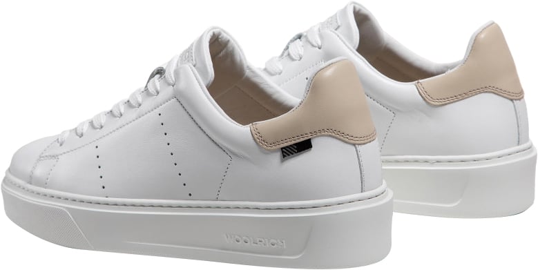 Woolrich Classic White Sneaker Beige Beige