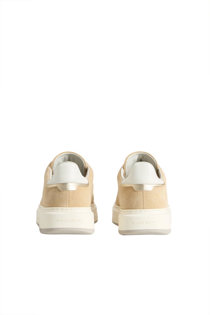 Woolrich Arrow Court Camoscio Sneaker Beige Beige