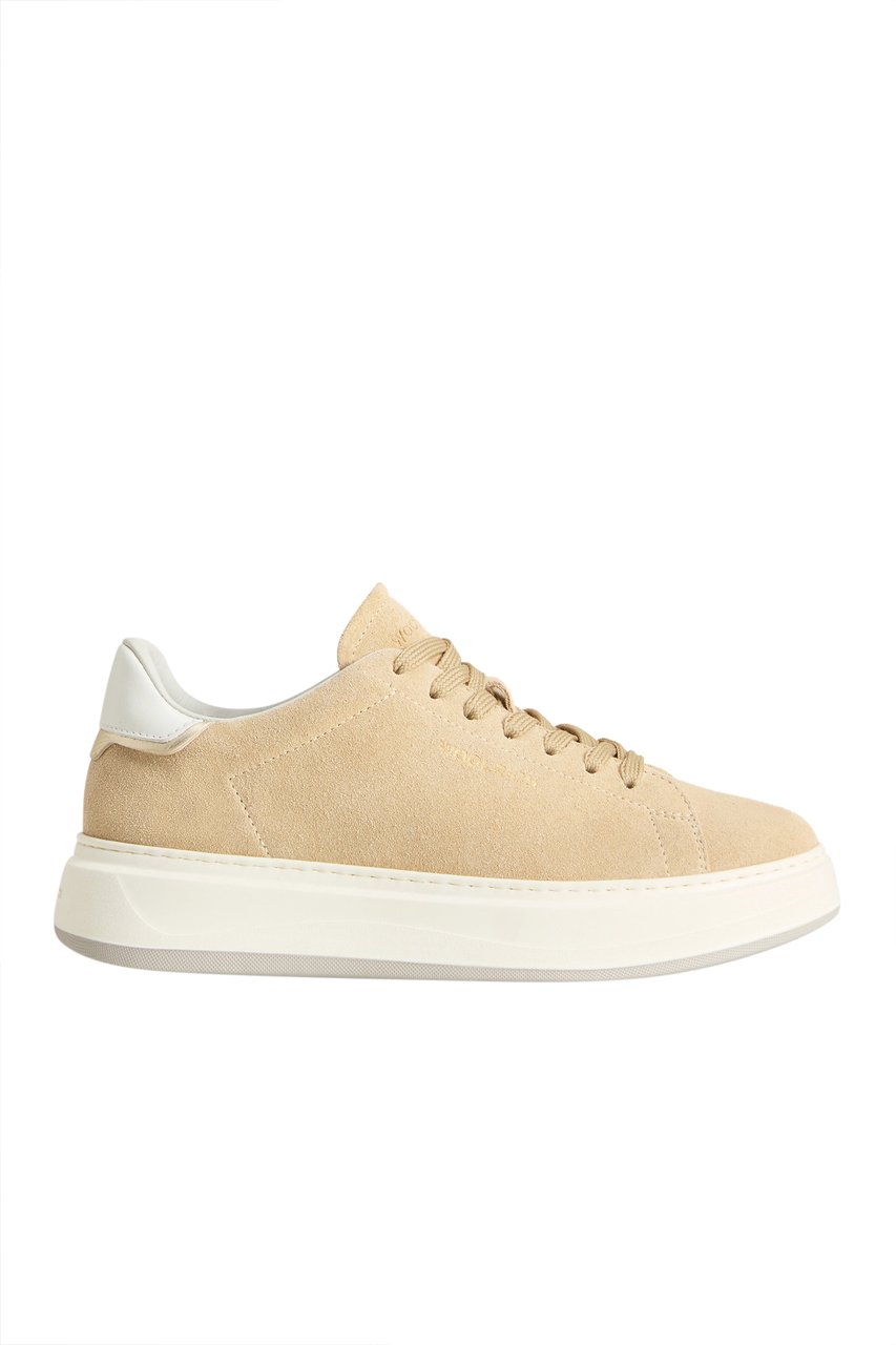 Woolrich Arrow Court Camoscio Sneaker Beige Beige