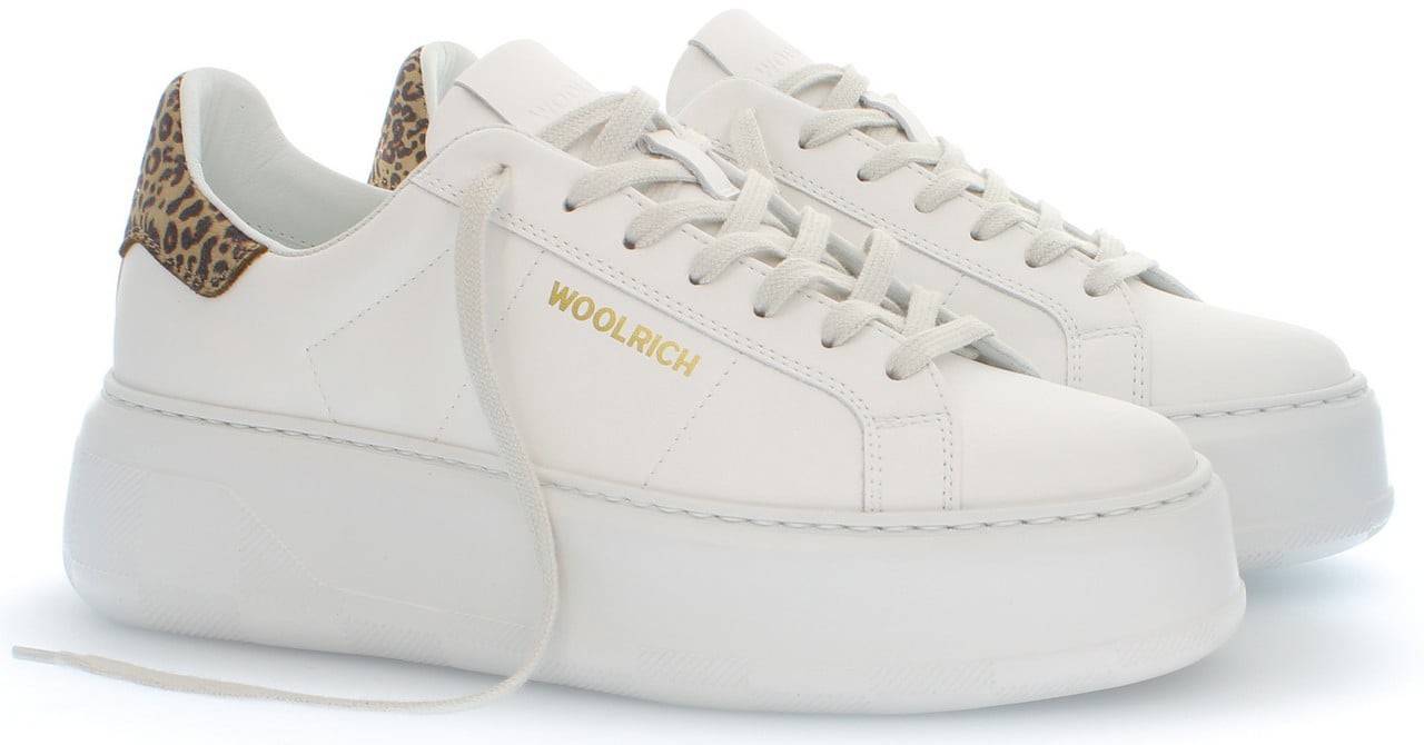 Woolrich Sneakers Biancoleopardato Dierenprint