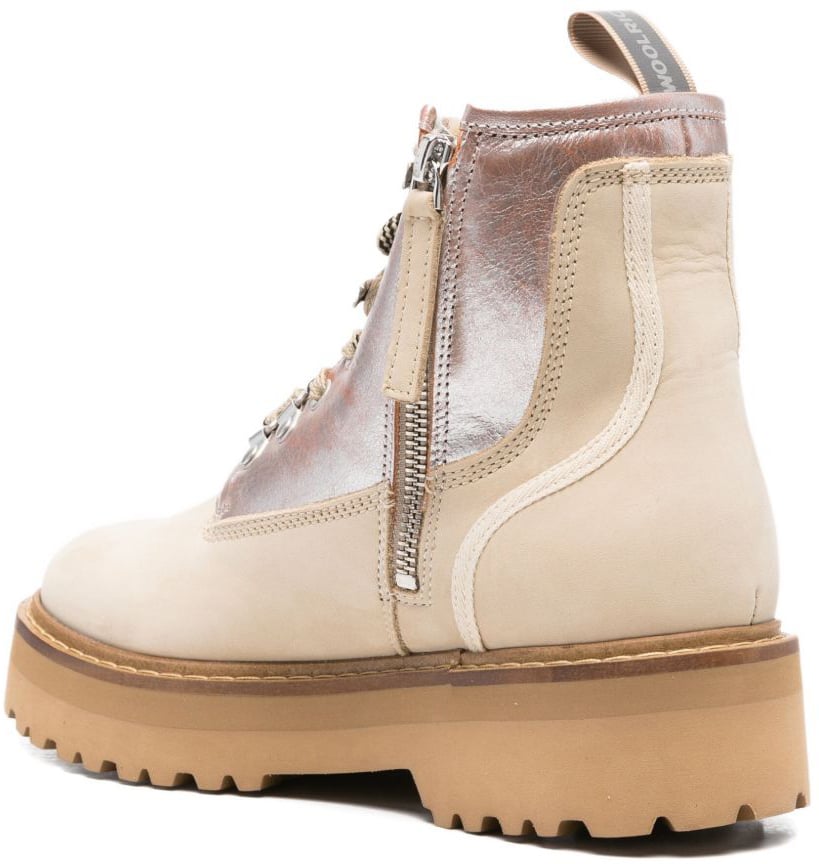 Woolrich Boots Cream Wit