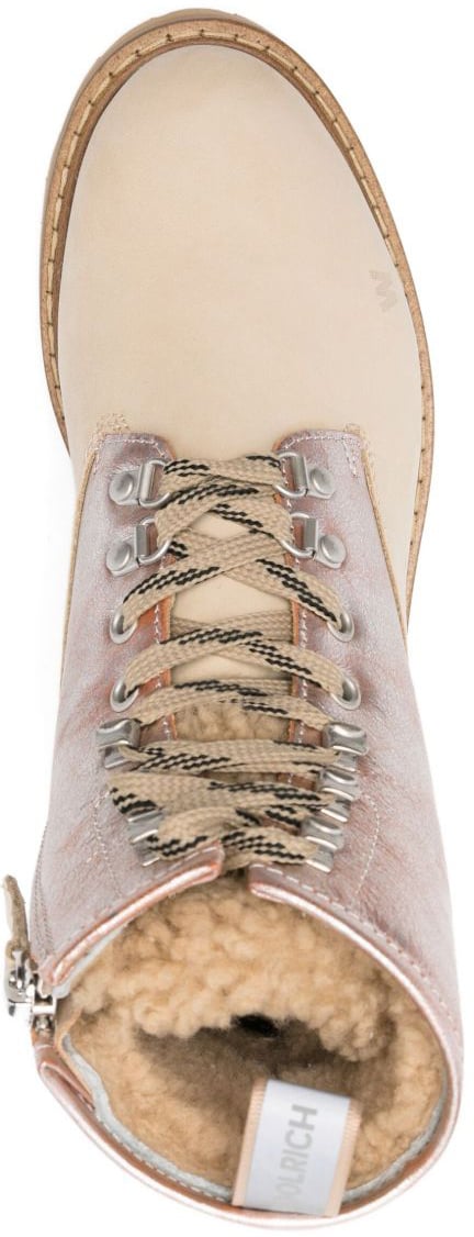 Woolrich Boots Cream Wit