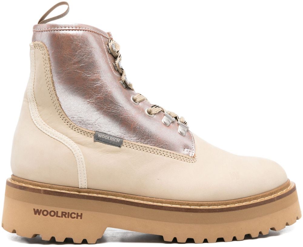 Woolrich Boots Cream Wit