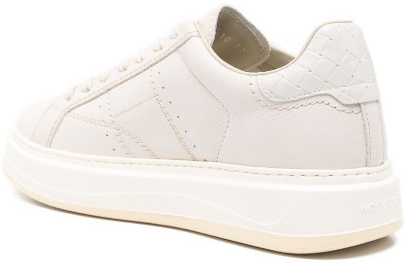 Woolrich Sneakers Cream Wit