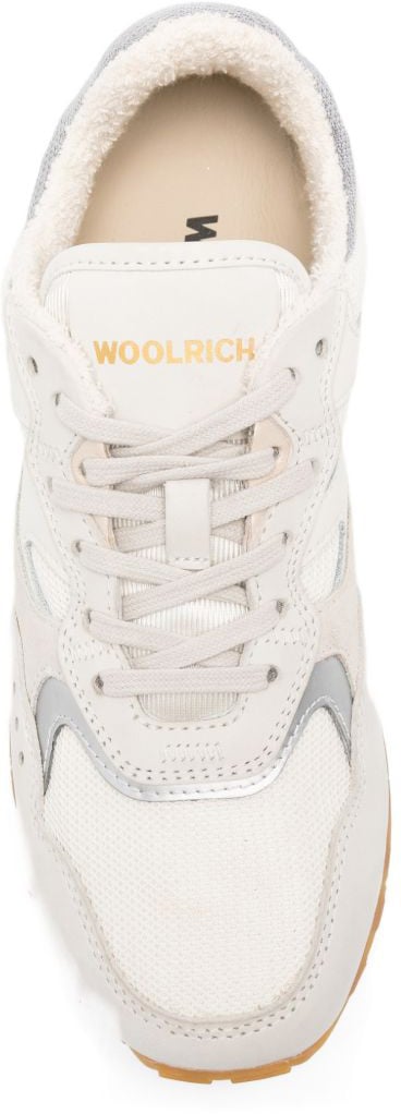 Woolrich Sneakers Cream Wit