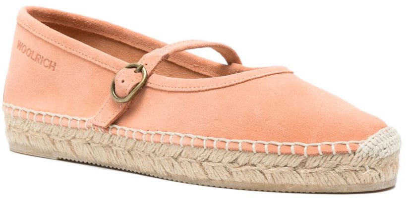Woolrich Flat Shoes Pink Roze