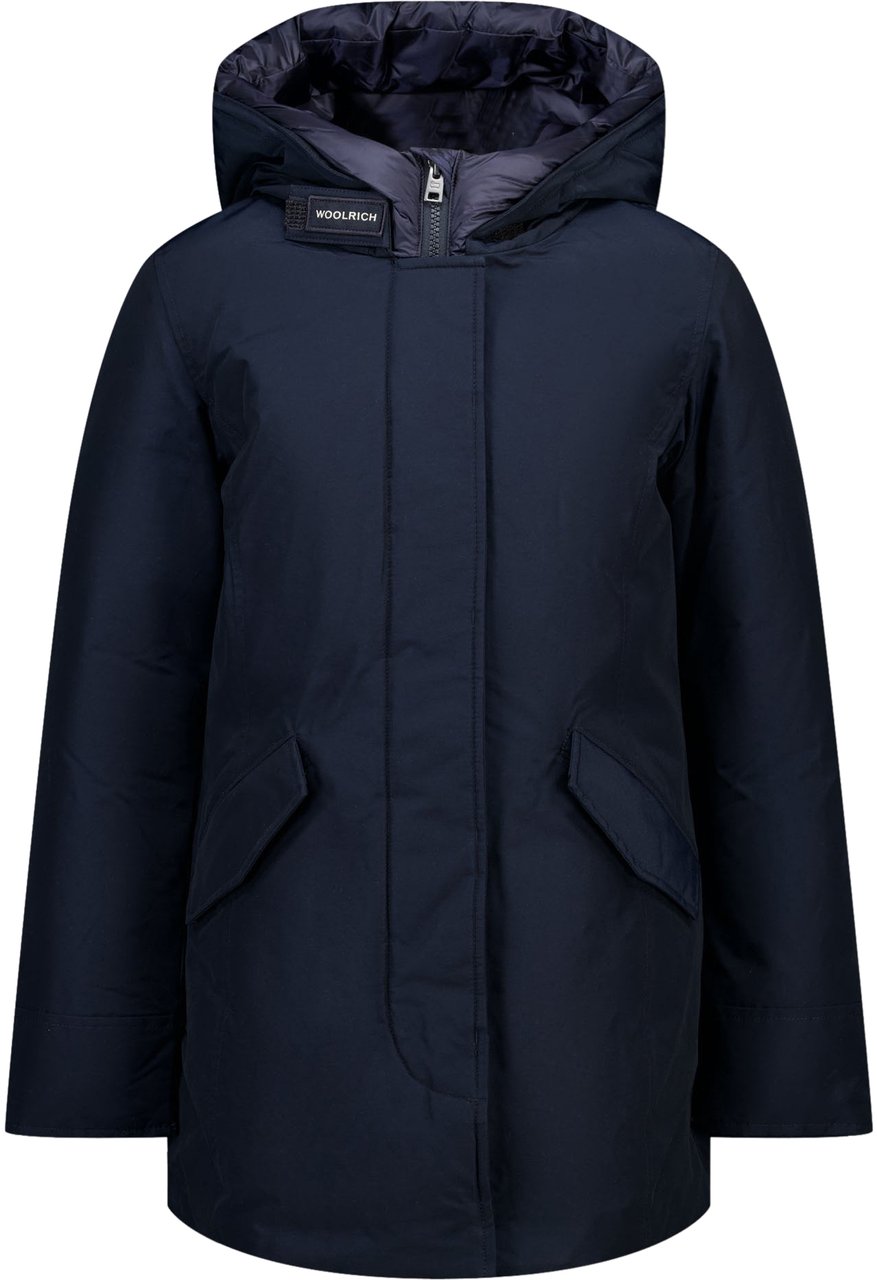 Woolrich Woolrich Kinder Meisjes Winterjas In Navy Blauw