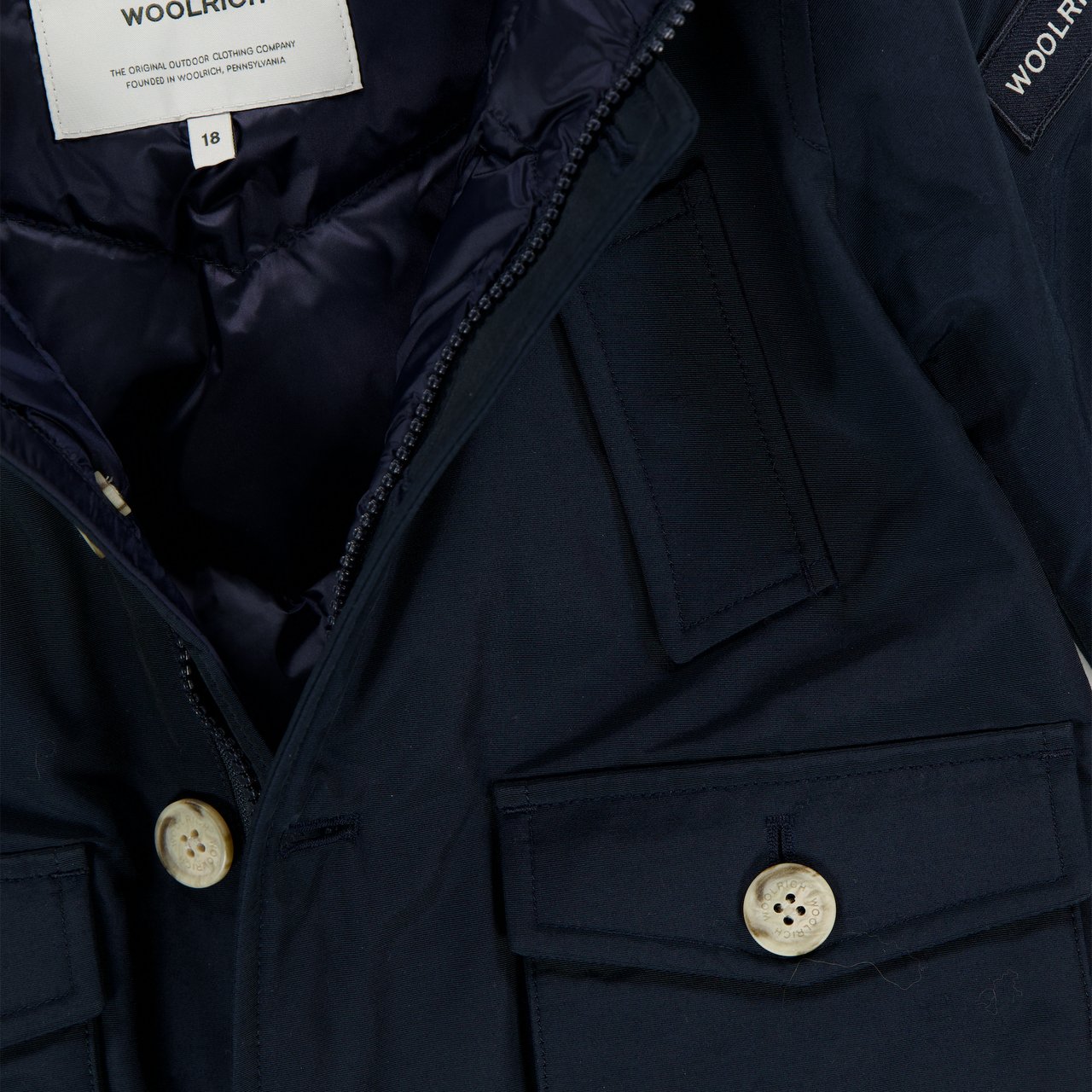 Woolrich Woolrich Baby Unisex Winterjas In Navy Blauw