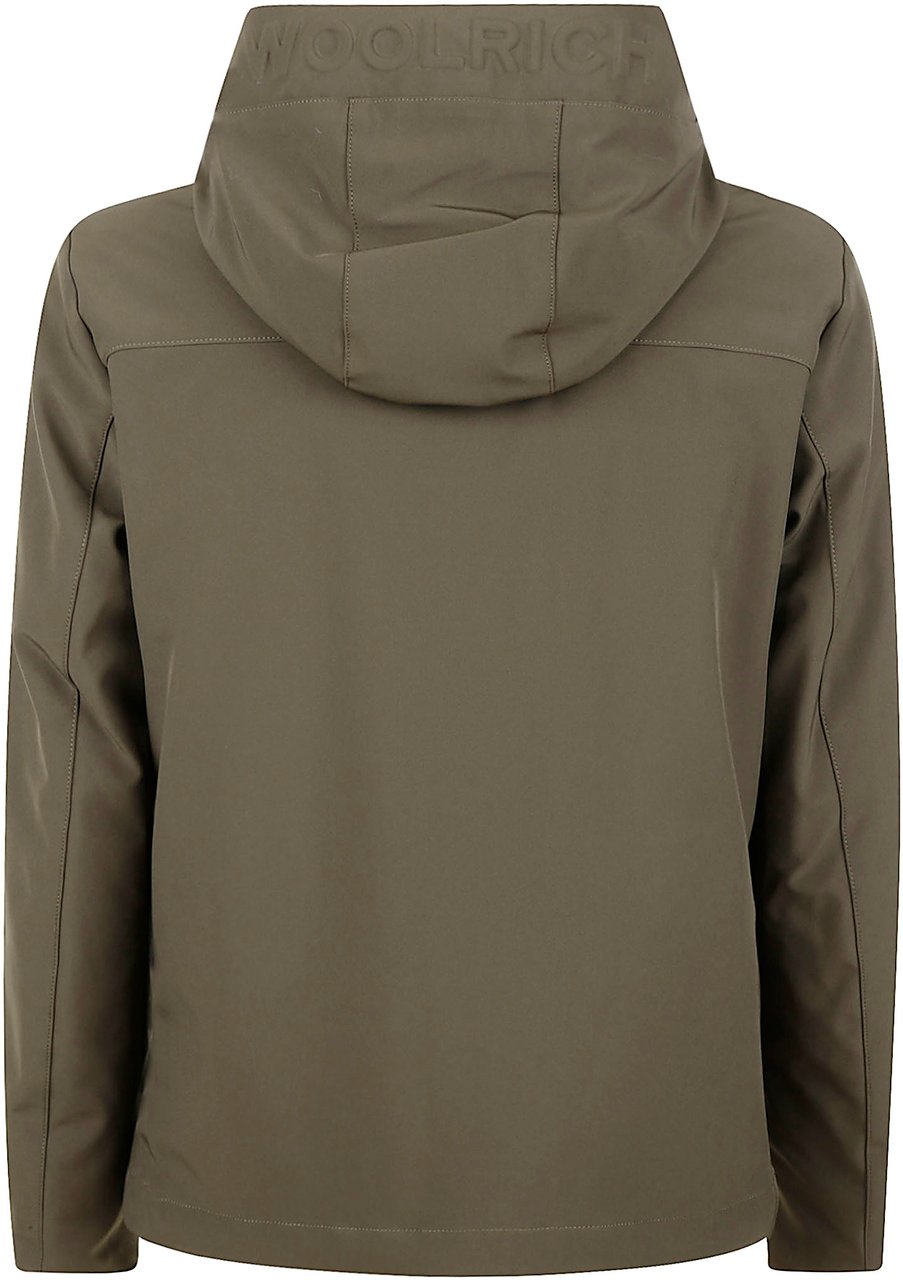 Woolrich Coats Green Groen