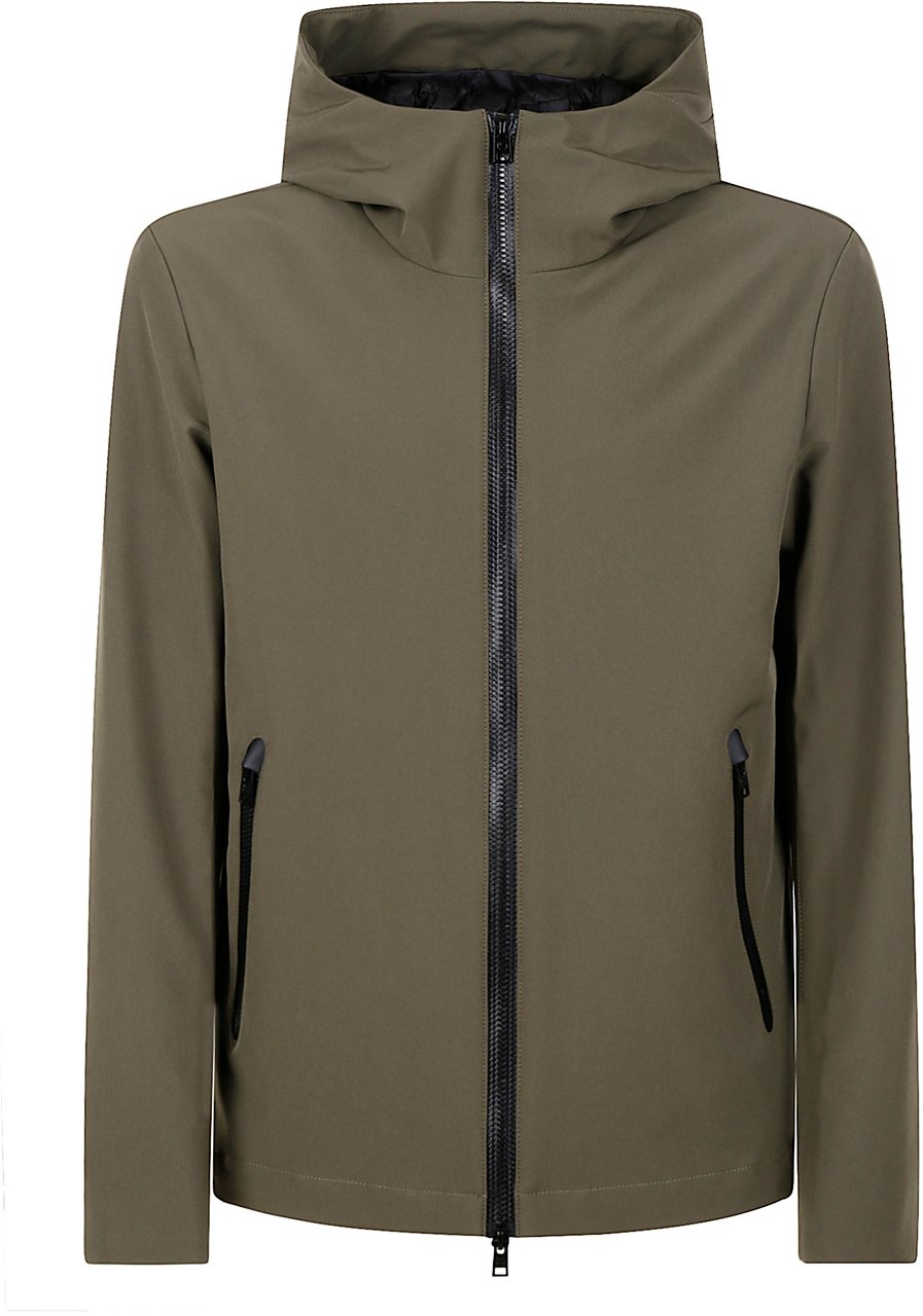 Woolrich Coats Green Groen