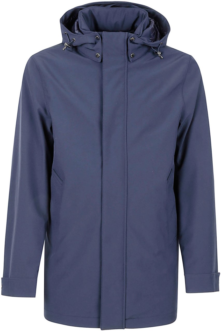 Woolrich Coats Blue Blauw