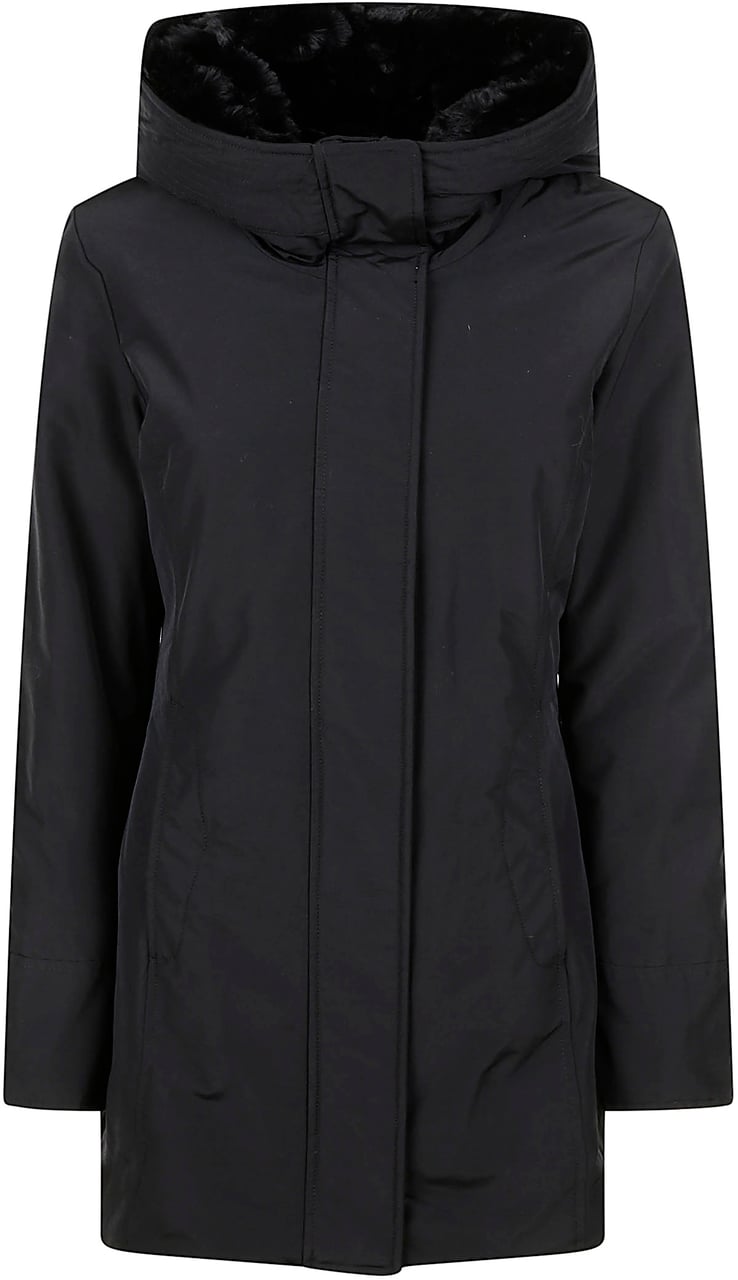 Woolrich Coats Black Zwart