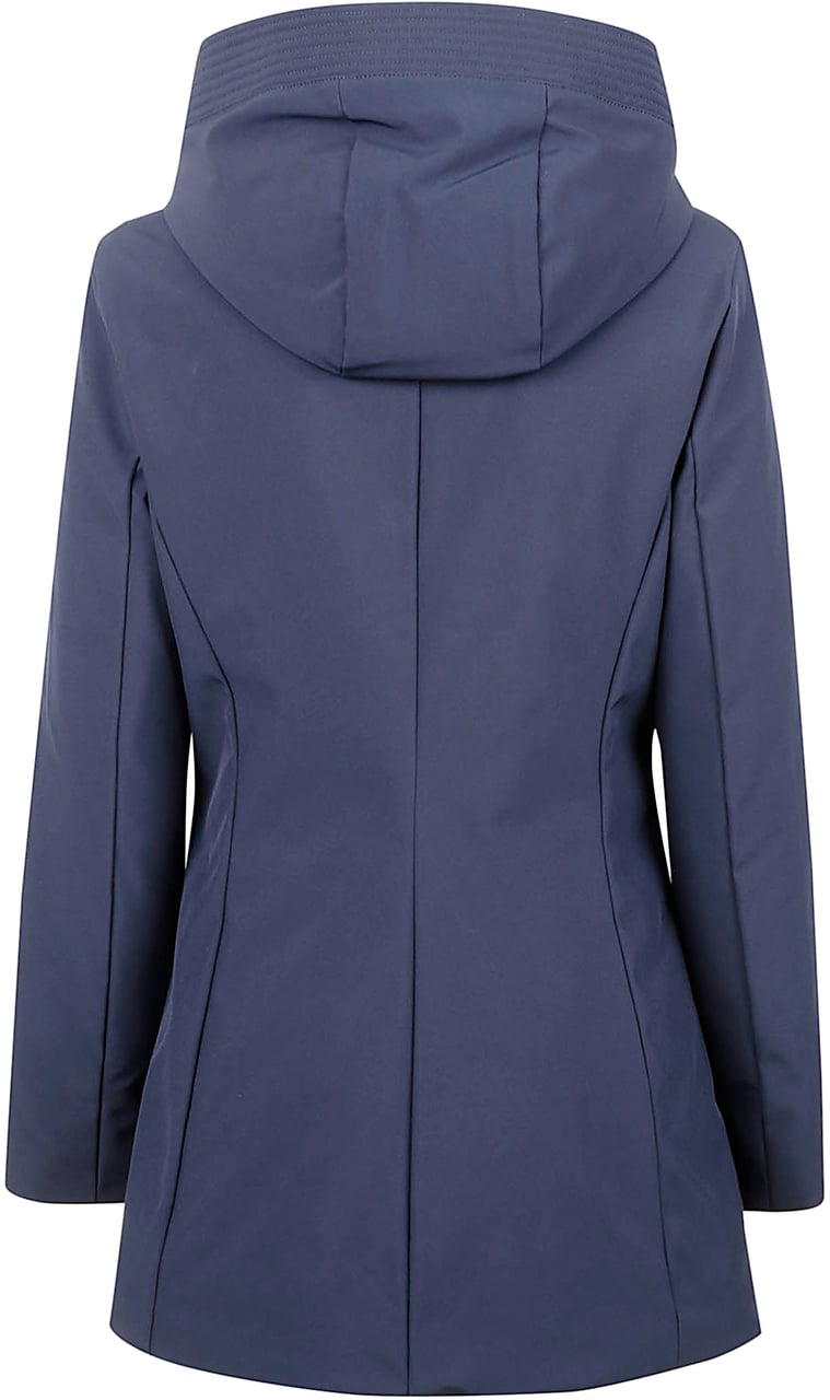 Woolrich Coats Blue Blauw