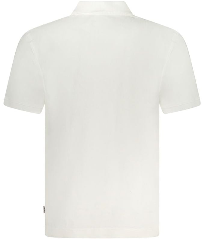 Wrangler Wrangler White Cotton Men Polo Shirt Wit