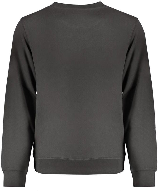 Wrangler Wrangler Black Cotton Men Sweatshirt Zwart