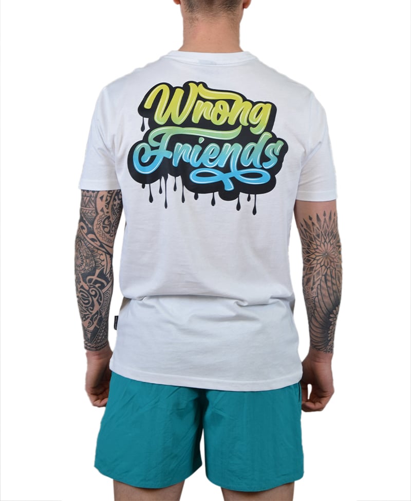 Wrong Friends Wrong Friends Nerja T-Shirt Wit