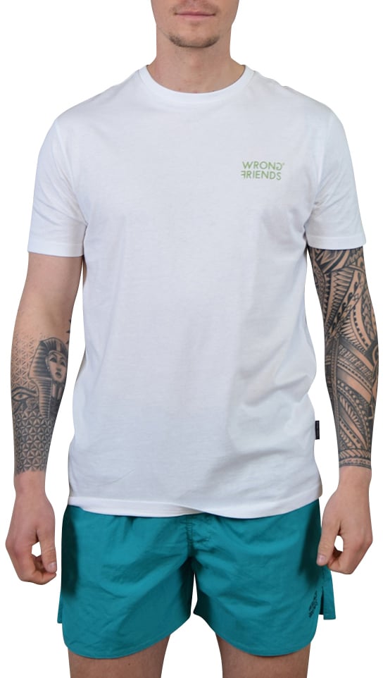 Wrong Friends Wrong Friends Nerja T-Shirt Wit