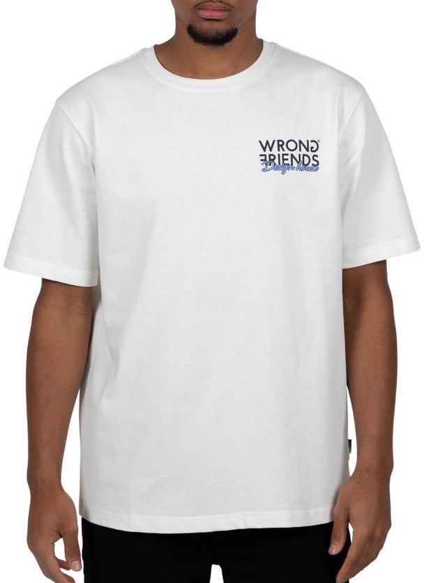 Wrong Friends POTENZA T-SHIRT - COCONUT WHITE Wit