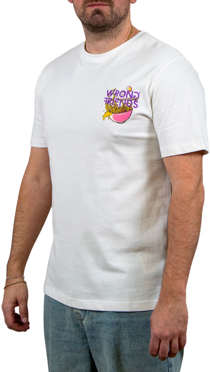 Wrong Friends Ramen T-Shirt Beige