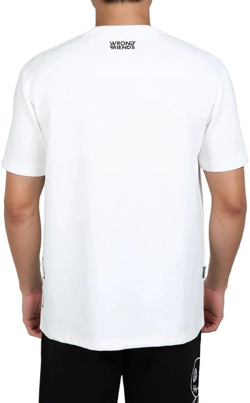 Wrong Friends TORNOS T-SHIRT - COCONUT WHITE Wit