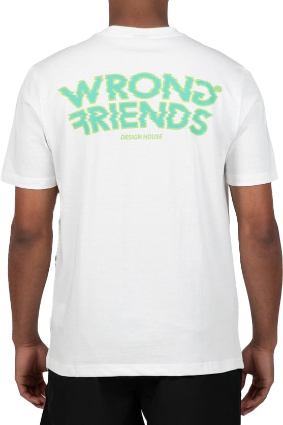 Wrong Friends DINAN T-SHIRT - COCONUT WHITE Wit