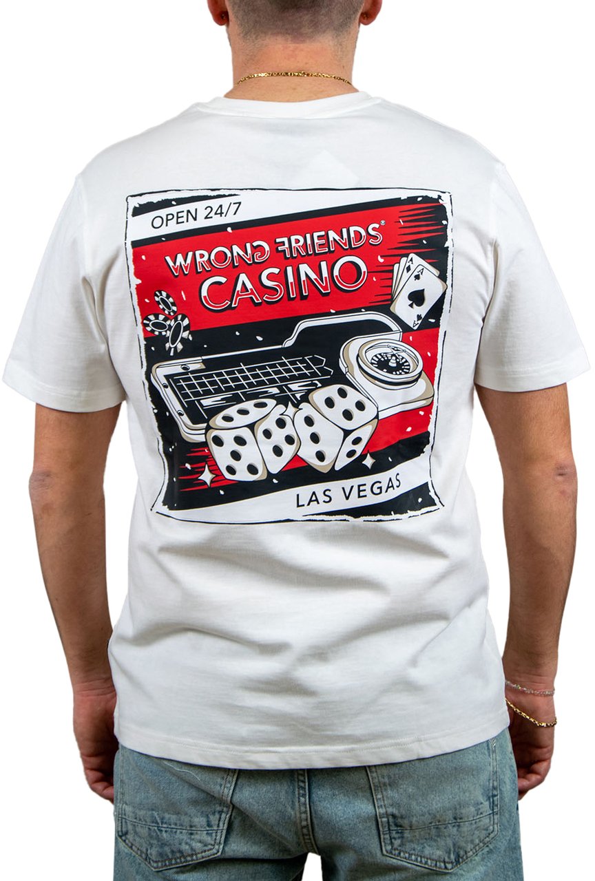 Wrong Friends LAS VEGAS Desert Hills T-Shirt Beige