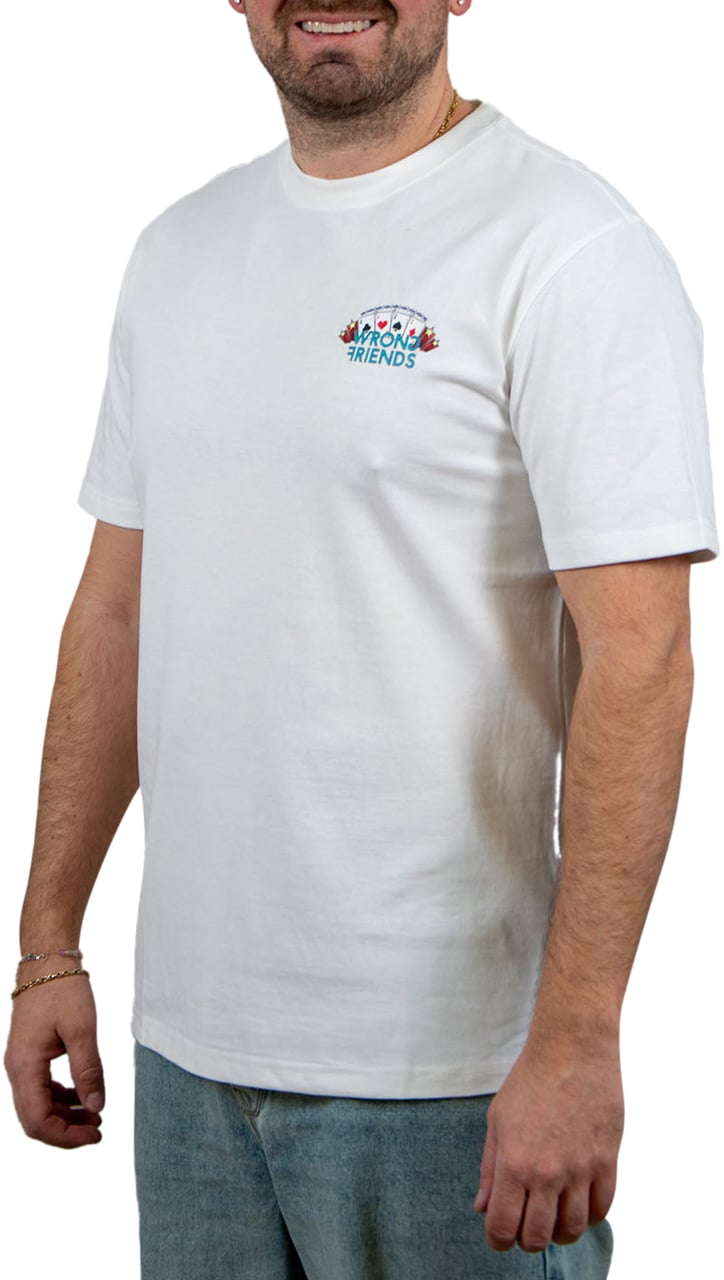 Wrong Friends LAS VEGAS Sloan T-Shirt Beige
