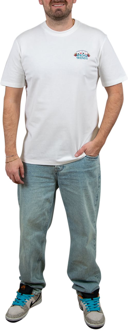 Wrong Friends LAS VEGAS Sloan T-Shirt Beige