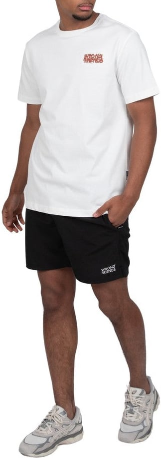 Wrong Friends EDEN ROC T-SHIRT - COCONUT WHITE Wit