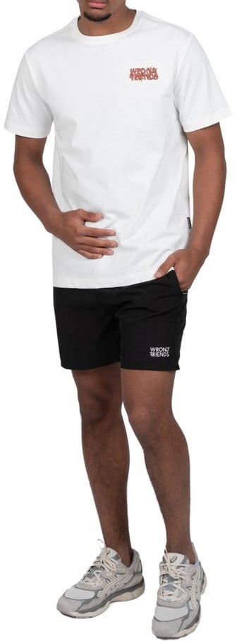 Wrong Friends EDEN ROC T-SHIRT - COCONUT WHITE Wit