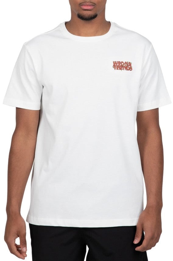Wrong Friends EDEN ROC T-SHIRT - COCONUT WHITE Wit