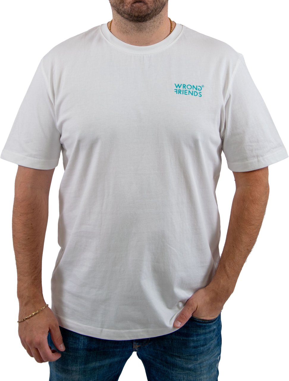 Wrong Friends Bellevue T-Shirt Beige