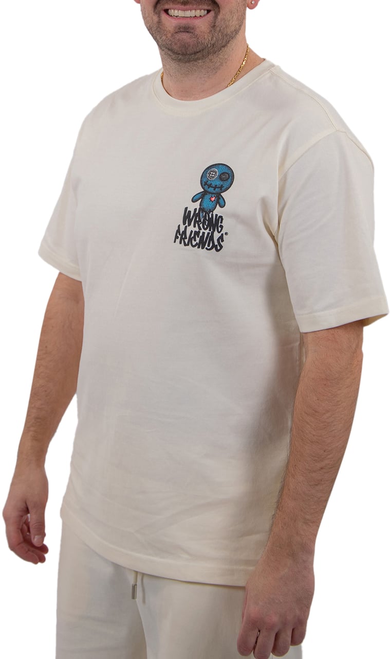 Wrong Friends Maupin T-Shirt Beige