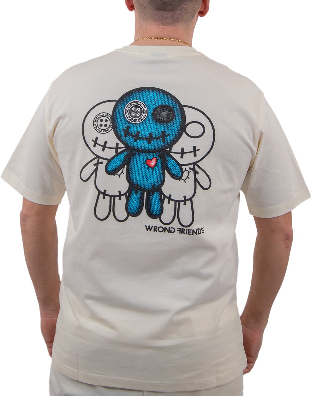 Wrong Friends Maupin T-Shirt Beige