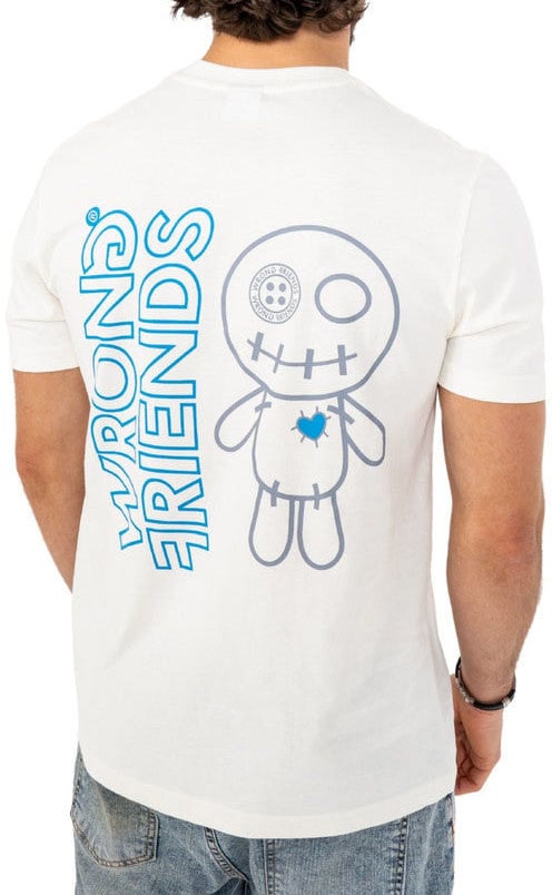Wrong Friends AKRON T-SHIRT - COCONUT WHITE Wit