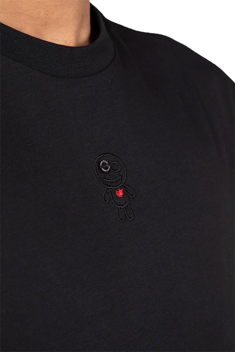 Wrong Friends ASTI T-SHIRT - BLACK Zwart