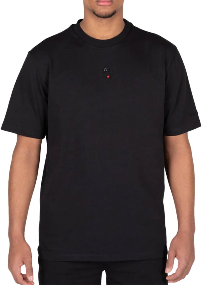 Wrong Friends ASTI T-SHIRT - BLACK Zwart