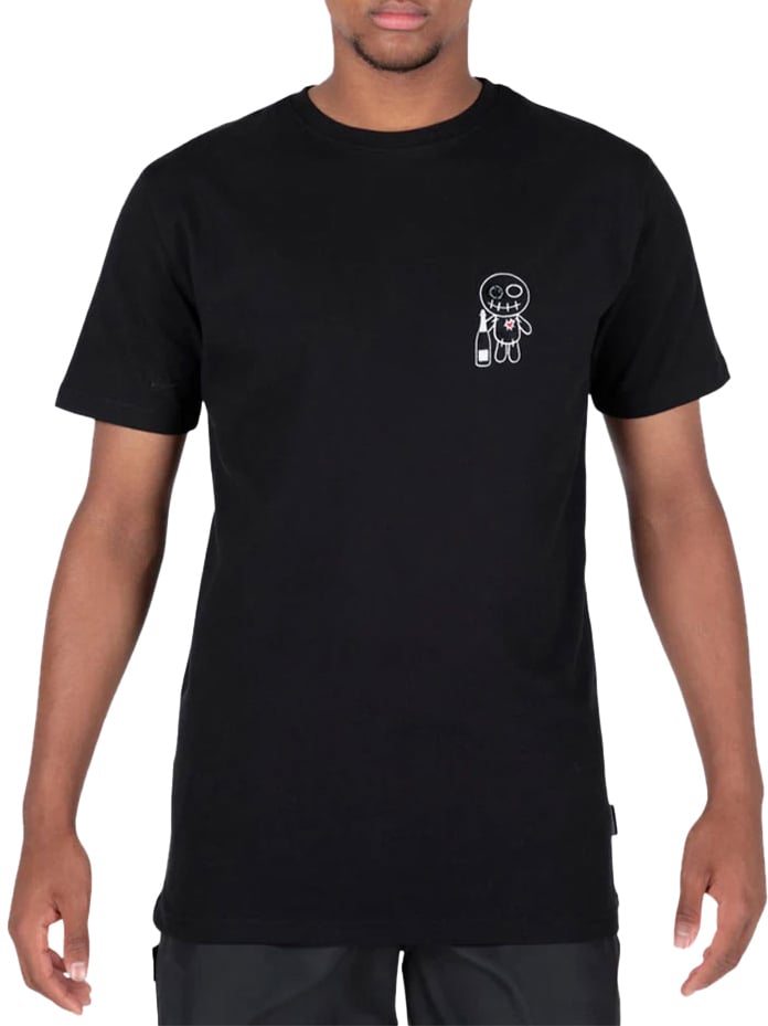 Wrong Friends Wrong Friends Champagne Showers T-Shirt Zwart