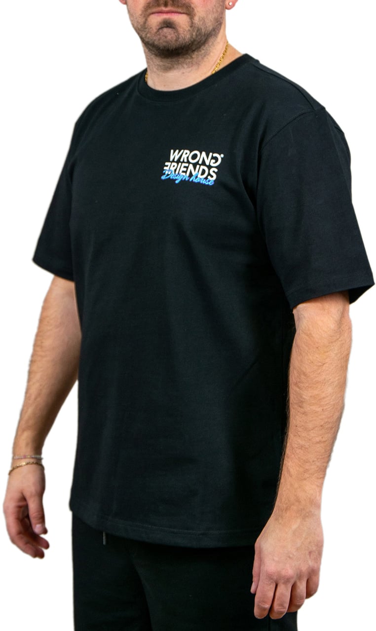 Wrong Friends Potenza T-Shirt Zwart
