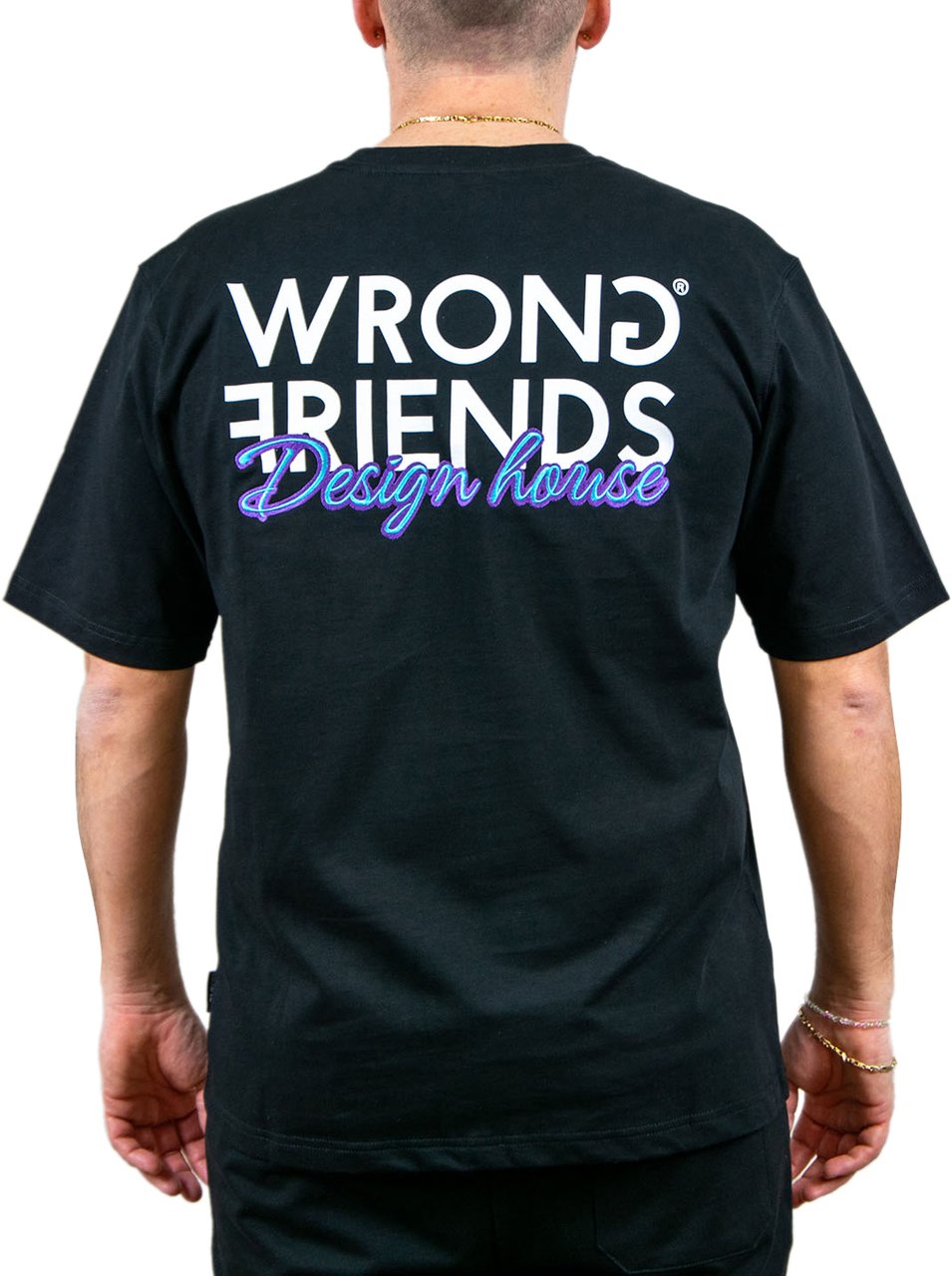 Wrong Friends Potenza T-Shirt Zwart