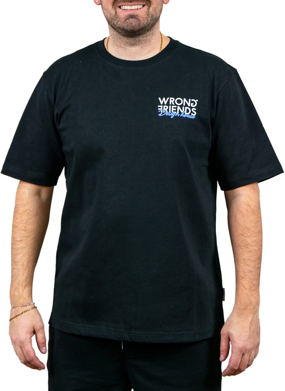 Wrong Friends Potenza T-Shirt Zwart