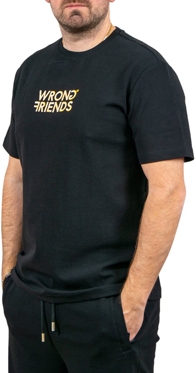 Wrong Friends Othello T-Shirt Zwart
